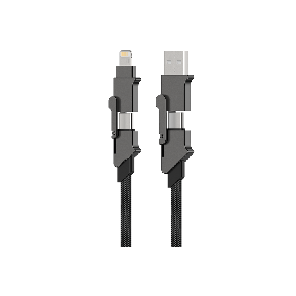 UniCharge Pro | 6-in-1 Travel Cable 100W (1.2m/3.9ft)